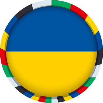 Ukraine flag, colorful icon png