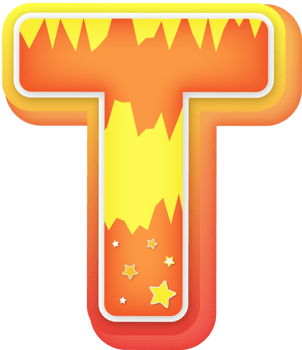 Letter T, Fantasy Alphabet Letter Text Effect png