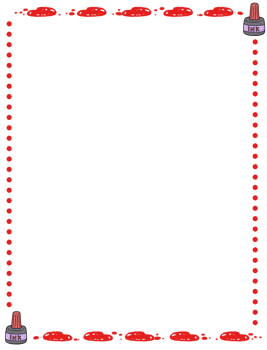Border frame for back to school png