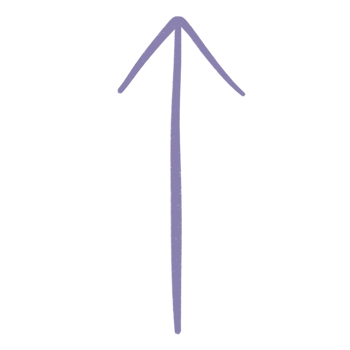Purple Arrow Line Up Or Top Sketch Arrow Line Element png