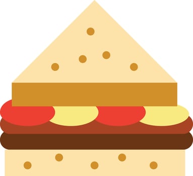 wich illustration design vector