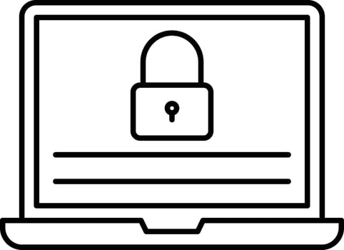laptop illustration design vector