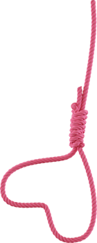 rope in heart shape png