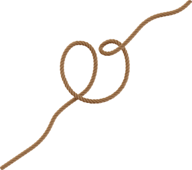 vintage brown rope png