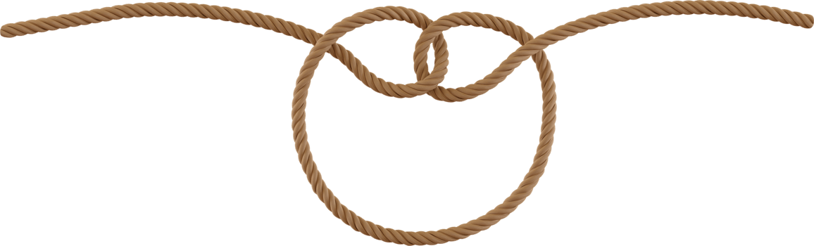 brown rope knot png