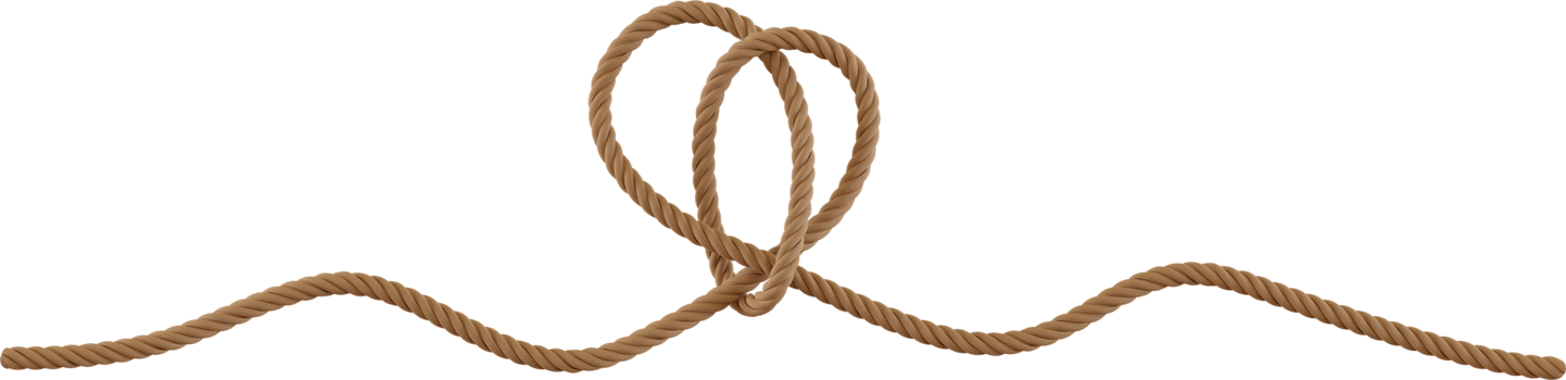 brown rope knot png