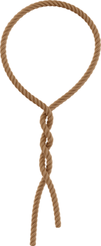 twisted brown rope png