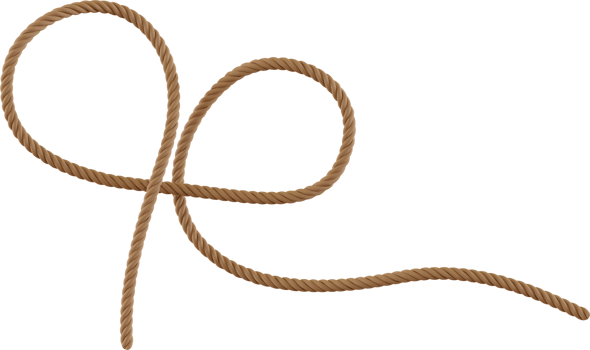 vintage brown rope png