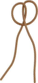 brown rope knot png