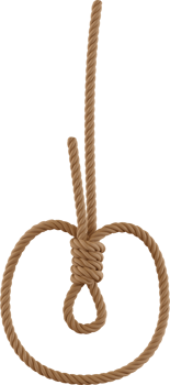 hangman's noose knot png