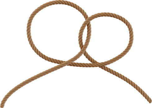 brown rope knot png