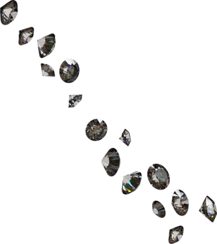 falling diamond gem stone png