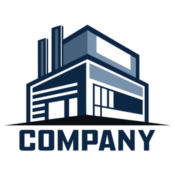 Creative Logo Design for real estate company vector