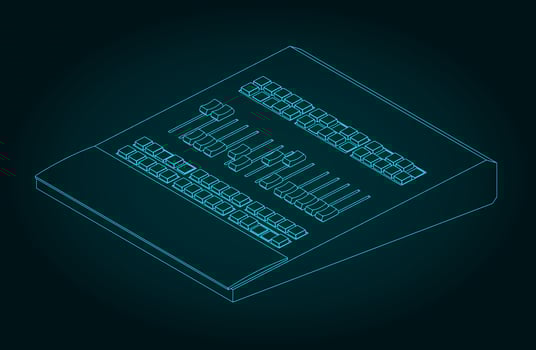 Mixing control surface vector