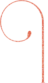 Cute glitter alphabet png