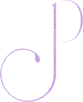 Cute glitter alphabet png