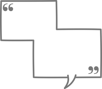 Black and white color speech bubble balloon with quotation marks, icon sticker memo keyword planner text box banner png