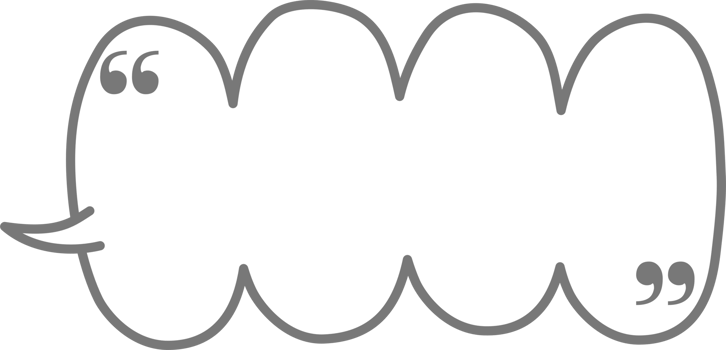 Black and white color speech bubble balloon with quotation marks, icon sticker memo keyword planner text box banner png