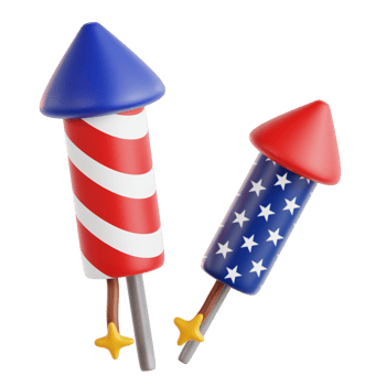Independence Day America 3D Icon png