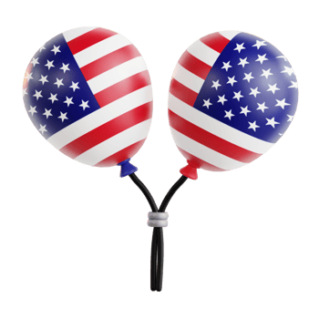 Independence Day America 3D Icon png