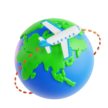 Summer Travel 3D Icon png