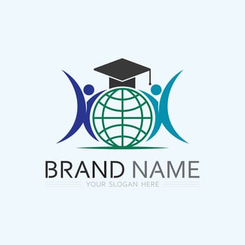 Education Logo Template design and illustration vector