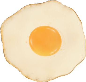 sunny side up egg png
