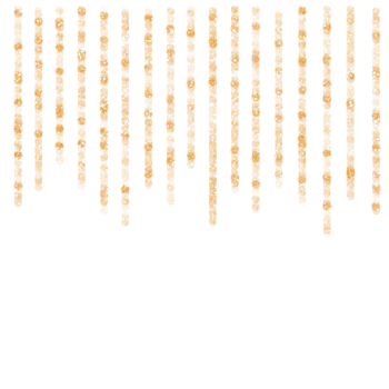 Cute glitter decoration png
