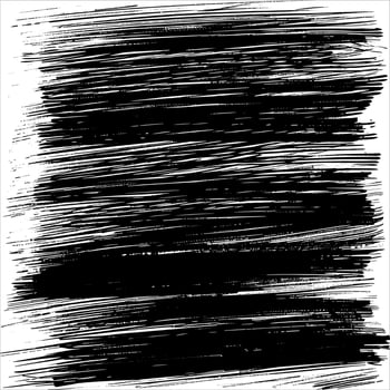 Hand drawn grunge texture. Pencil crosshatch shape. Doodle and sketch style. vector