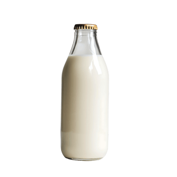 bottle of milk on transparent background png
