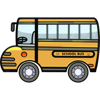 School bus illustration clipart png
