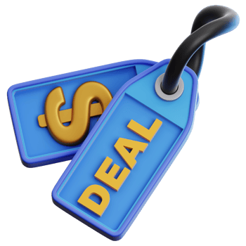 Deal 3D Illustration For Web, App, etc png