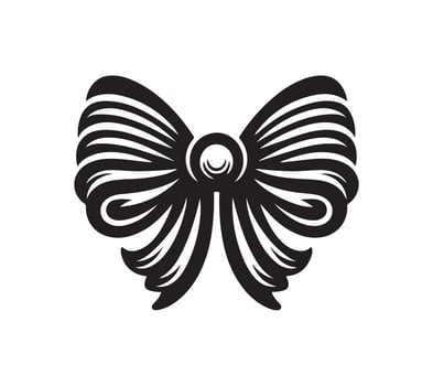 Bow silhouette art vector