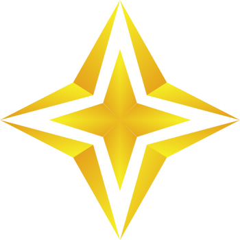 Star gold color png