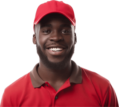 Smiling Delivery Man. png