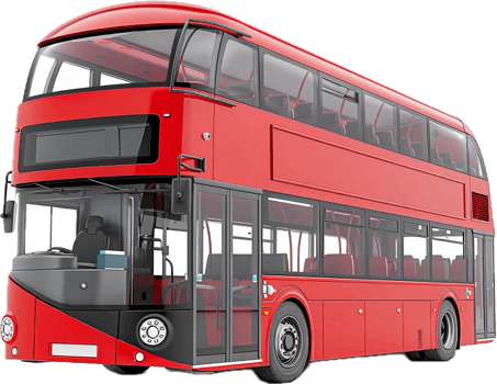 Red Double-Decker Bus. png