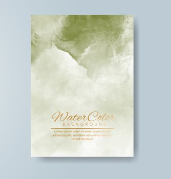 Cards with watercolor background. Design for your cover, date, postcard, banner, logo. vector