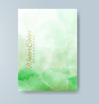 Cards with watercolor background. Design for your cover, date, postcard, banner, logo. vector