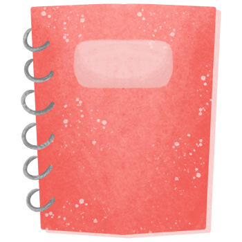 Set of school supplies. Flat illustration in hand drawn style. Back to school png