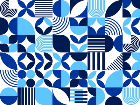 Modern white, dark and light blue background vector