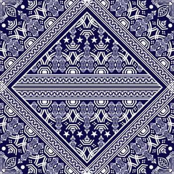 Traditional Batik Design from Indonesia vector