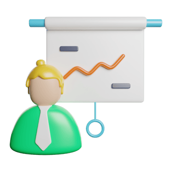 Presentation Business Garph png