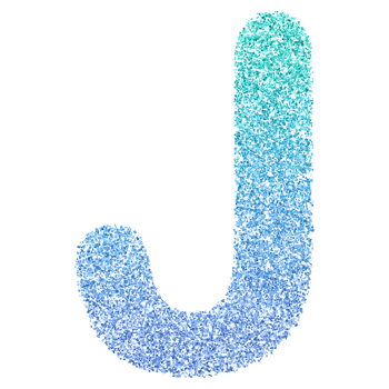 3D Font Letter J uppercase png