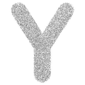 3D Font Letter Y uppercase png