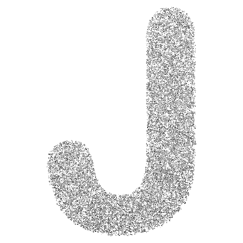 3D Font Letter J uppercase png