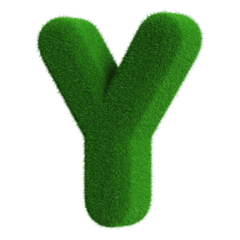 3D Font Letter Y uppercase png