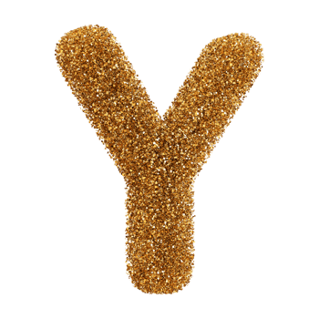 3D Font Letter Y uppercase png