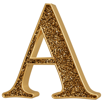 3D Font Letter A uppercase png