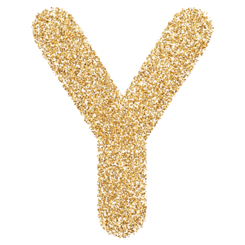 3D Font Letter Y uppercase png