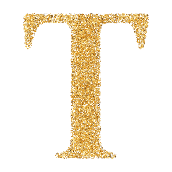 3D Font Letter T uppercase png